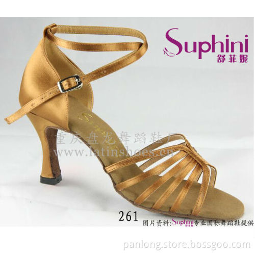 Simple Straps Salsa Shoes Woman Latin Dance Shoes